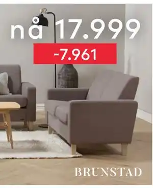 Skeidar Medly 2-seter, NOK 17999 tilbud