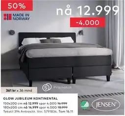 Skeidar GLOW JUBILEUM KONTINENTAL tilbud
