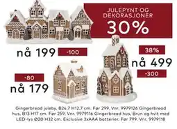 Skeidar JULEPYNT OG DEKORASJONER tilbud