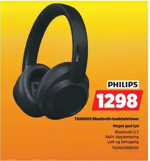POWER TAH6509 Bluetooth-hodetelefoner, NOK 1298 tilbud