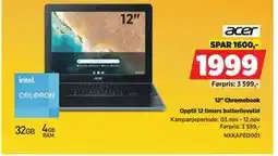 POWER 12 Chromebook, NOK 1999 tilbud