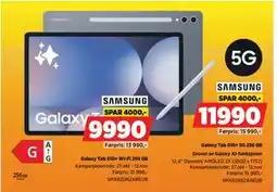 POWER Galaxy Tab S10+ 5G 256 GB, NOK 11990 tilbud