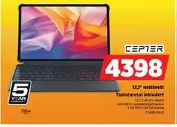 POWER 12,1 nettbrett, NOK 4398 tilbud