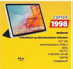 POWER Nettbrett, NOK 1998 tilbud