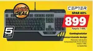 POWER Gamingtastatur, NOK 899 tilbud