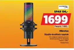 POWER Mikrofon, NOK 1699 tilbud