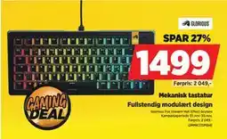 POWER Mekanisk tastatur, NOK 1499 tilbud