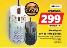POWER Gamingmus, NOK 299 tilbud