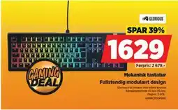 POWER Mekanisk tastatur, NOK 1629 tilbud