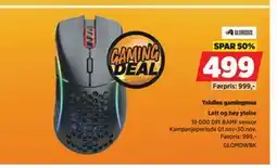 POWER Trådløs gamingmus, NOK 499 tilbud