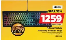 POWER Mekanisk tastatur, NOK 1259 tilbud