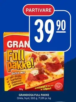 Rema 1000 GRANDIOSA FULL PAKKE, NOK 39.9 tilbud