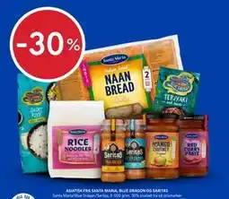 Rema 1000 ASIATISK FRA SANTA MARIA, BLUE DRAGON OG SARITAS tilbud