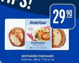 Rema 1000 BESTEMORS FISKEKAKER, NOK 29.9 tilbud