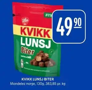 KVIKK LUNSJ BITER, NOK 49.9