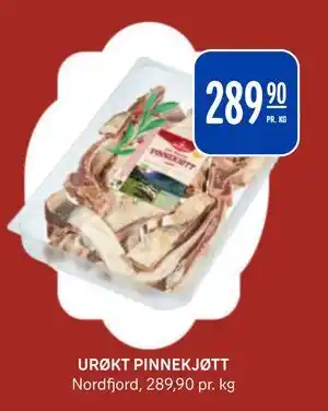 URØKT PINNEKJØTT, NOK 289.9