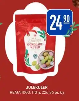 Rema 1000 JULEKULER, NOK 24.9 tilbud