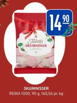 Rema 1000 SKUMNISSER, NOK 14.9 tilbud