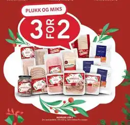 Rema 1000 JULEPÅLEGG 3 FOR 2 tilbud