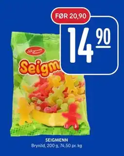 Rema 1000 SEIGMENN, NOK 14.9 tilbud