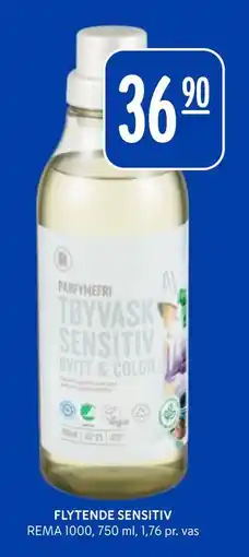 Rema 1000 FLYTENDE SENSITIV, NOK 36.9 tilbud