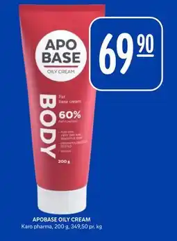 Rema 1000 APOBASE OILY CREAM, NOK 69.9 tilbud