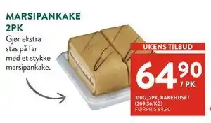 Jacobs MARSIPANKAKE 2PK, NOK 64.9 tilbud