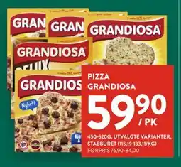 Jacobs PIZZA GRANDIOSA, NOK 59.9 tilbud