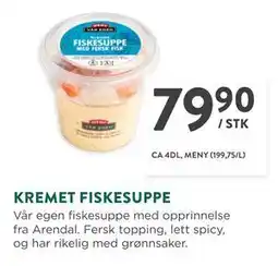 Jacobs KREMET FISKESUPPE, NOK 79.9 tilbud