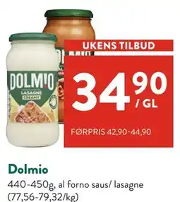 Jacobs Dolmio, NOK 34.9 tilbud