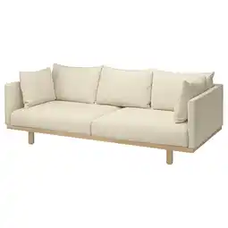 IKEA Stockholm 2025 3-seters sofa, Sundhamn beige tilbud
