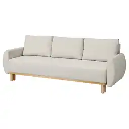 IKEA Grunnarp 3-seters sovesofa, Gunnared beige tilbud
