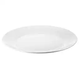 IKEA Oftast Tallerken, hvit, 25 cm tilbud