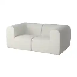 IKEA Stockholm 2025 2-seters sofa, Djurmo grå/hvit tilbud