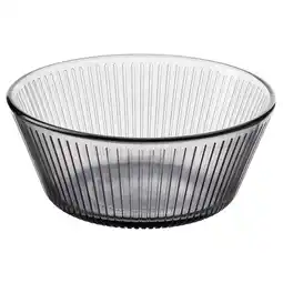 IKEA HavsgÄdda Skål, striper/grå, 12 cm tilbud