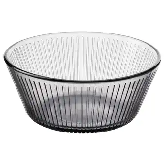 IKEA HavsgÄdda Skål, striper/grå, 12 cm tilbud