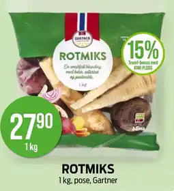 Kiwi GARTNER Rotmiks tilbud