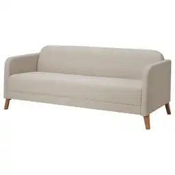 IKEA LinanÄs 3-seters sofa, Vissle beige tilbud