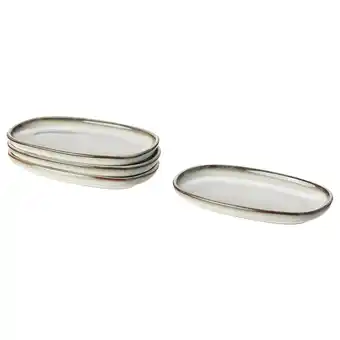 IKEA Gladelig Tallerken, grå, 12x7 cm tilbud