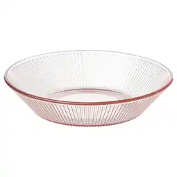 IKEA HavsgÄdda Dyp tallerken, striper/rosa, 19 cm tilbud