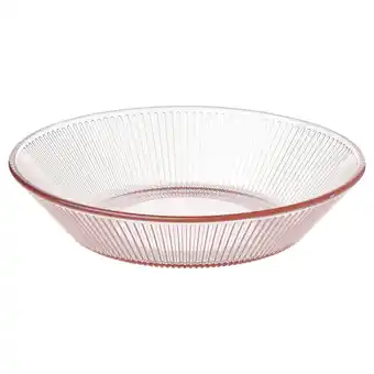 IKEA HavsgÄdda Dyp tallerken, striper/rosa, 19 cm tilbud
