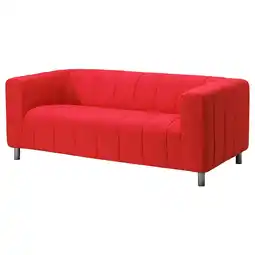IKEA Klippan 2-seters sofa, Långban klarrød tilbud