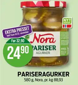 Kiwi NORA Pariseragurker tilbud