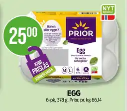 Kiwi PRIOR Egg tilbud