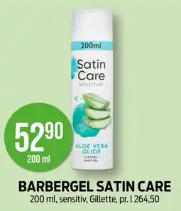 Kiwi GILLETTE Barbergel satin care tilbud