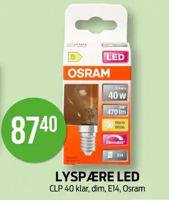 Kiwi OSRAM Lyspære led tilbud