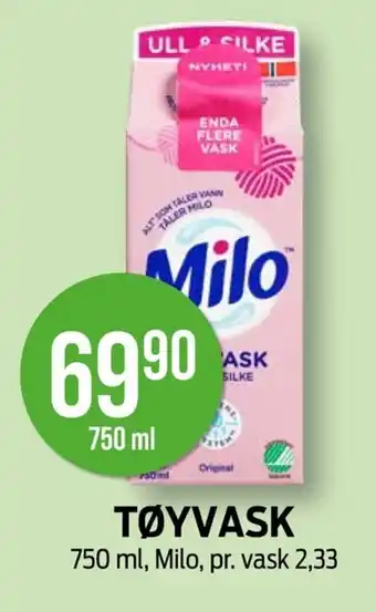 Kiwi Tøyvask tilbud