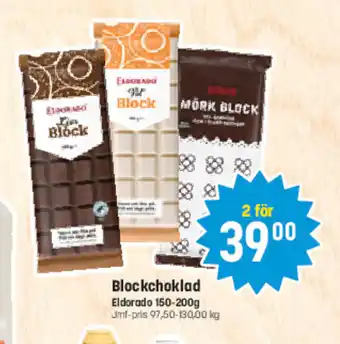 ELDORADO Blockchoklad