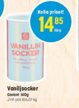 Eurocash GARANT Vaniljsocker tilbud