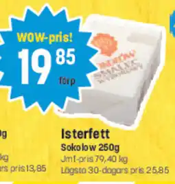 Eurocash SOKOLOW Isterfett tilbud
